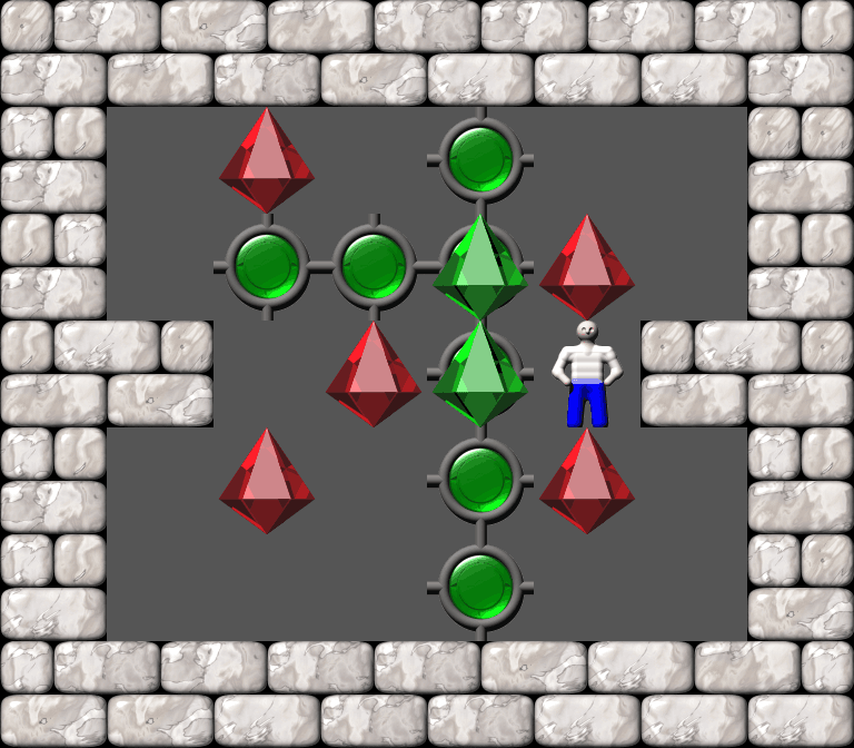 Sokoban Serg Belyaev 6 level 23